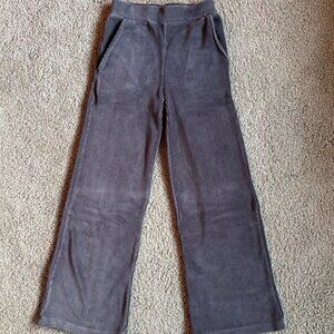 Mayoral Girls Grey Ribbed Wide Leg Pants 12 / 152 Spain